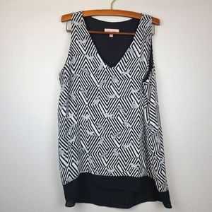 Philosophy v-neck sleeveless top XL